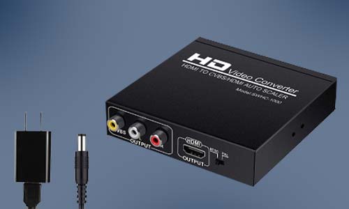 NEWCARE HDMI to RCA and HDMI Adapter Converter