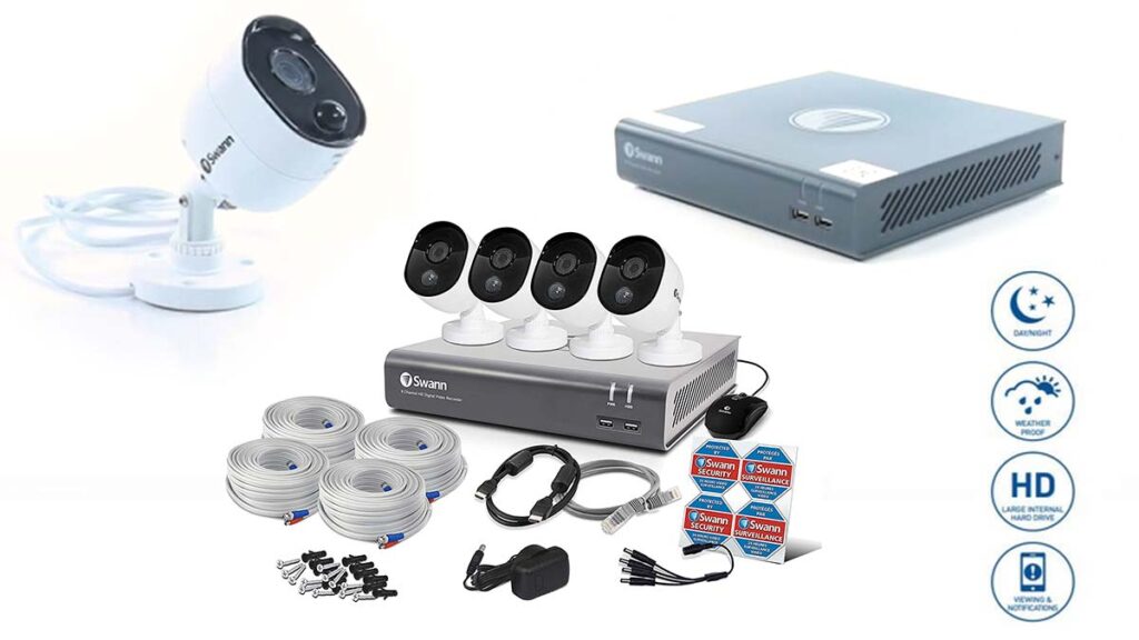 Swann 8 Channel 4 Camera Security System