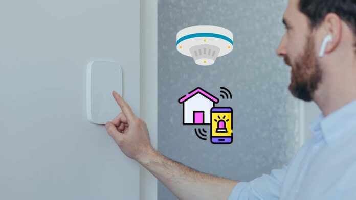 how to set up a home alarm system